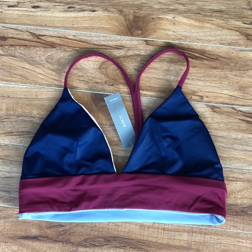 NWT J. Crew Bikini Top
